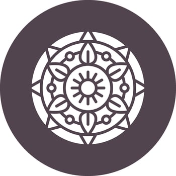 Mandala Vector Icon