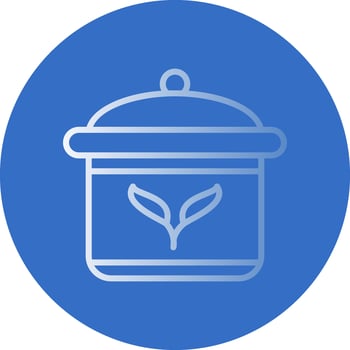 Casserole Vector Icon Design