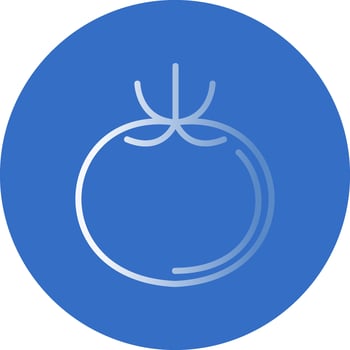Tomato Vector Icon Design