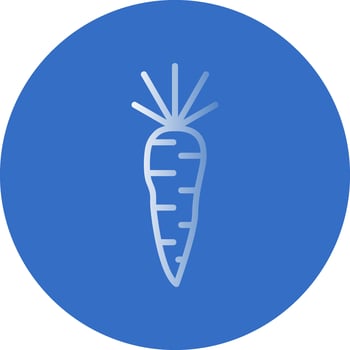 Carrot Vector Icon Design