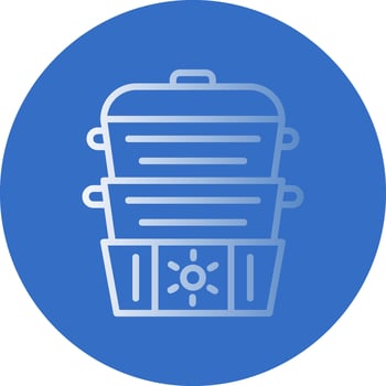 Steamer Vector Icon Design