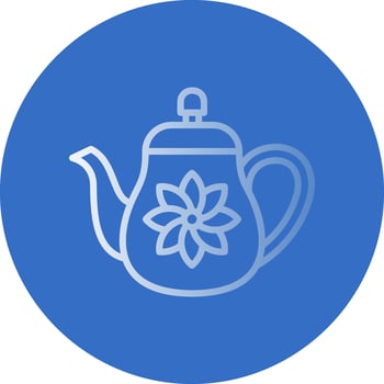 Teapot Vector Icon Design