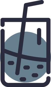 Orange Juice Creative Icon Design vector