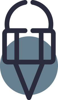 Ice Cream Creative Icon Design vector