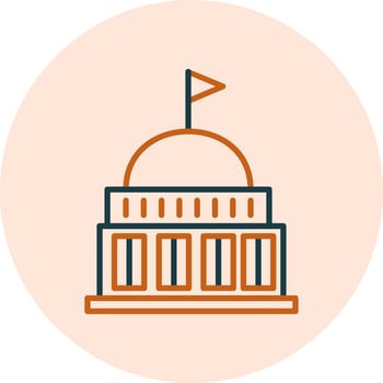 Parliament Vector Icon