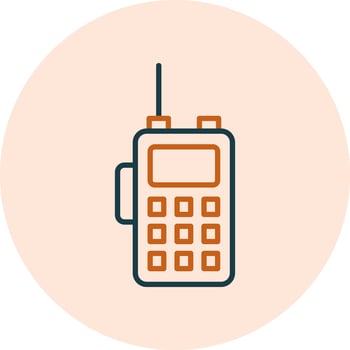 Walkie Talkie Vector Icon