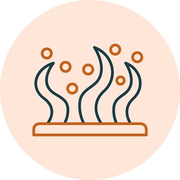 Seaweed Vector Icon