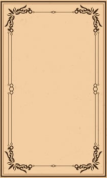 Luxury ancient background blank. Royal antique blank paper vector