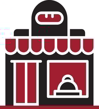 Bakery Shop Vector Icon