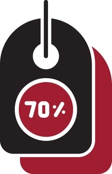 Disscount Tag Vector Icon