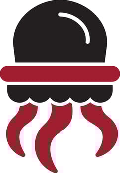 Jellyfish Vector Icon