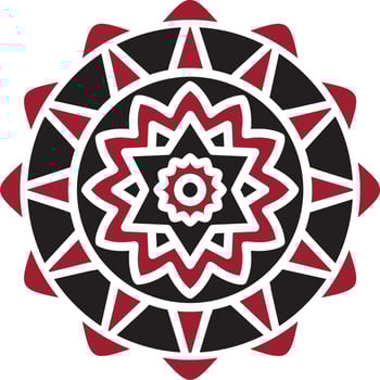 Mandala Vector Icon