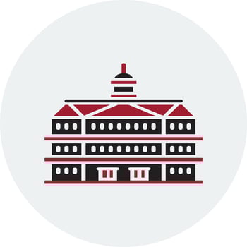 Royal Palace Vector Icon