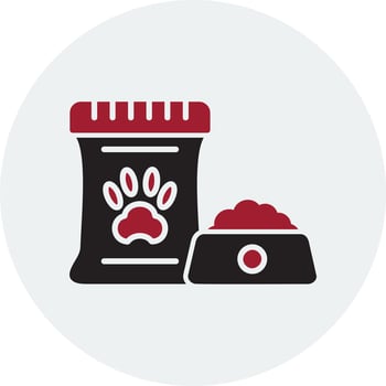 pet food Vector Icon