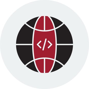 Earth Globe Vector Icon