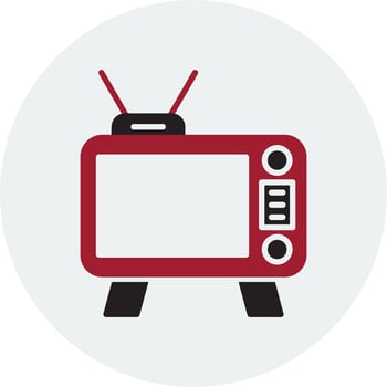 Television Vector Icon
