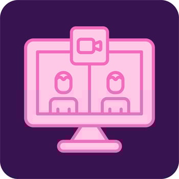 Videocall Vector Icon