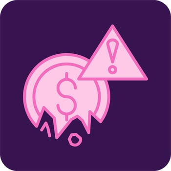 Insolvent Vector Icon