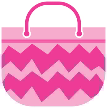 shopping bag - Vector icon