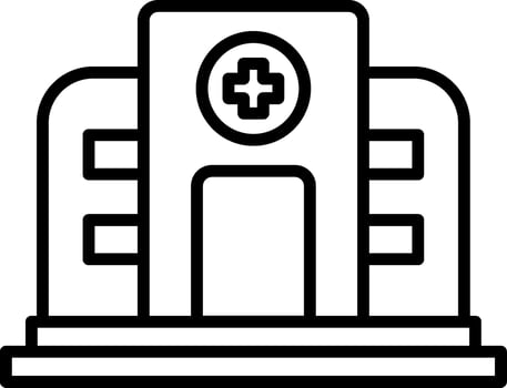 Clinic Vector Icon