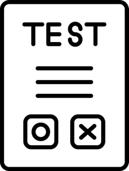 Test Vector Icon