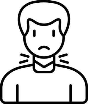 Thyroid Vector Icon