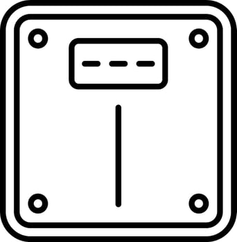 Body Scale Vector Icon