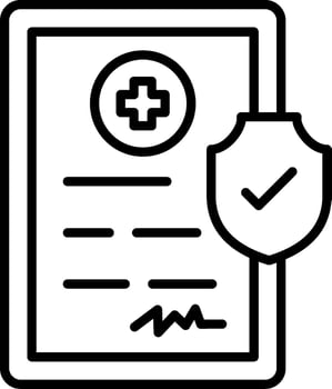 Health Insurance Vector Icon