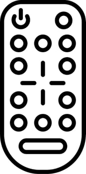 Remote Vector Icon