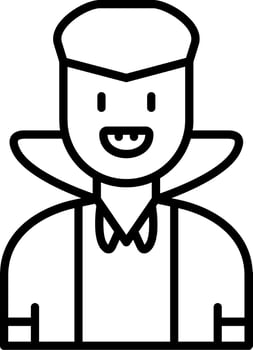 Dracula Vector Icon