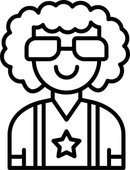 Rockstar Vector Icon