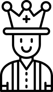 King Vector Icon
