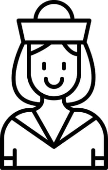 Sailor Vector Icon