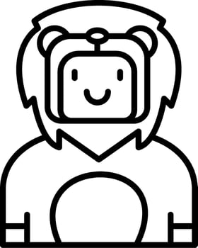 Lion Vector Icon