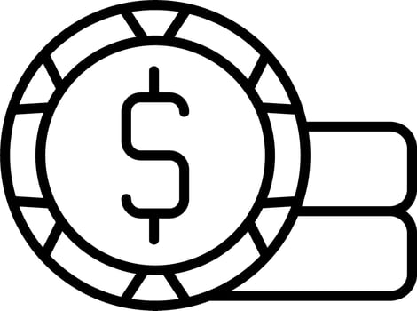 coins Vector Icon