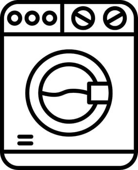 Washing Machine Vector Icon