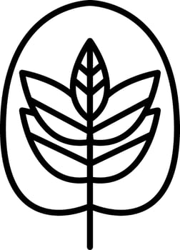 Calathea Vector Icon
