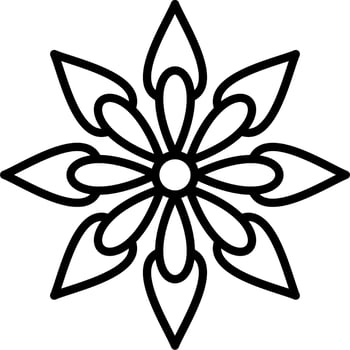 Zinnia Vector Icon
