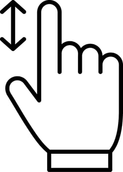 Swipe Vector Icon
