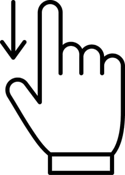 Swipe Vector Icon