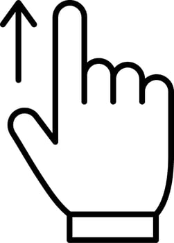 Swipe Vector Icon