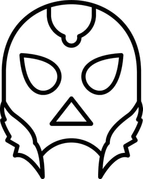 Wrestling Masks Vector Icon