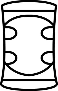 Knee Pad Vector Icon