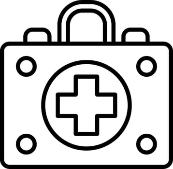 First Aid Kit Vector Icon