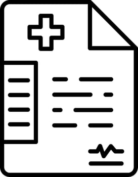 Medical Records Vector Icon