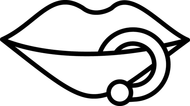 Septum Vector Icon