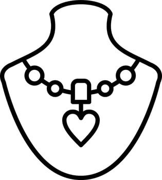 Necklace Vector Icon