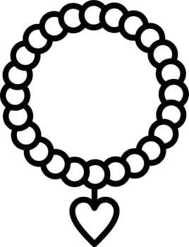Bracelet Vector Icon