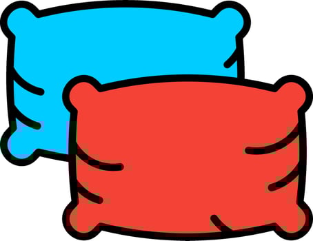 Pillows Vector Icon