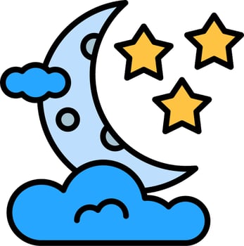 Moon Vector Icon